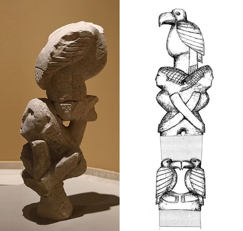 Totem-like head from Nevalı Çori